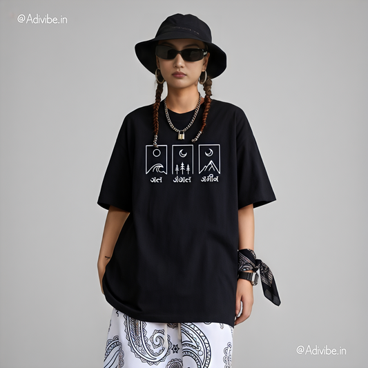 Adivibe J3 Oversized Classic T-Shirt