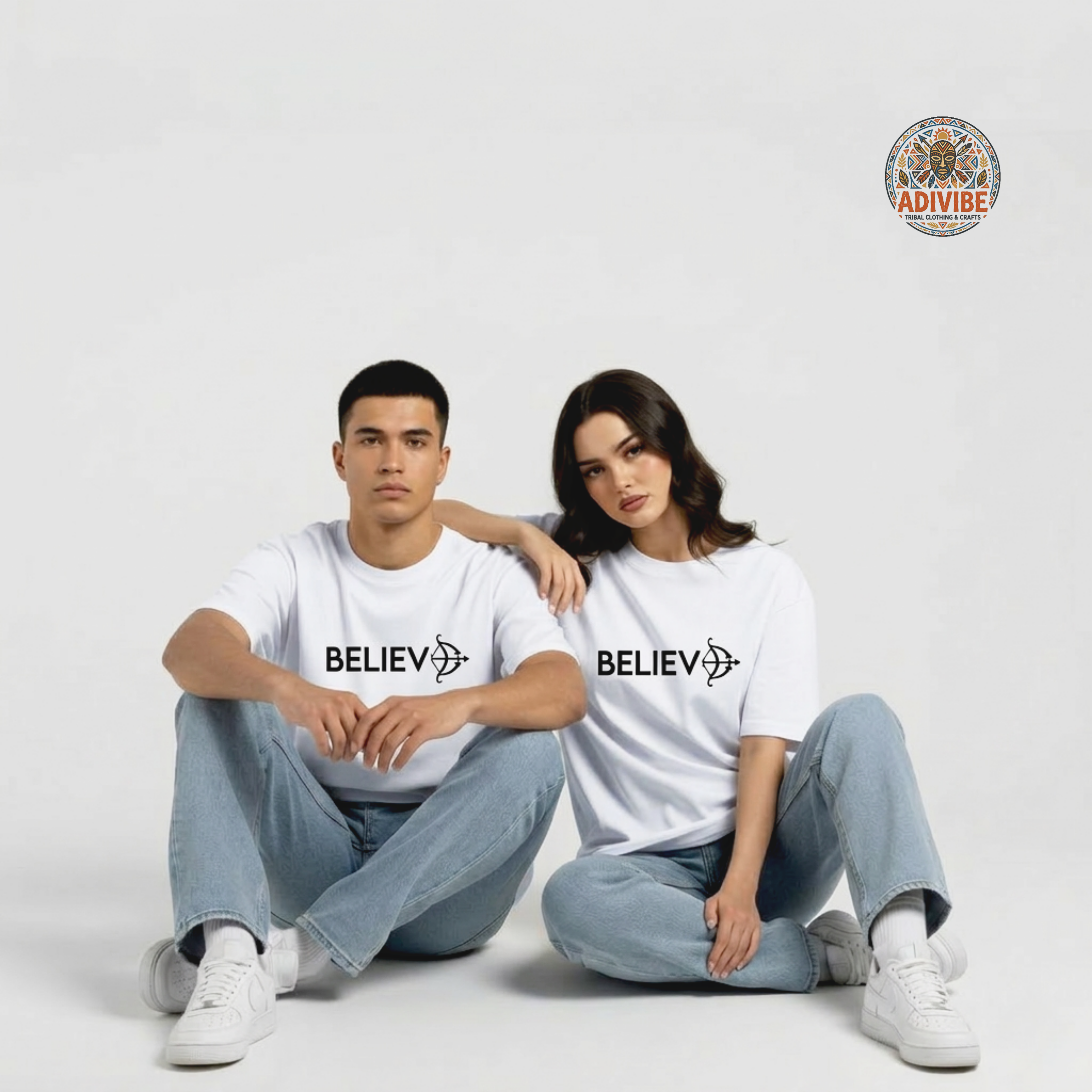 Believe oversized fit t-shirt